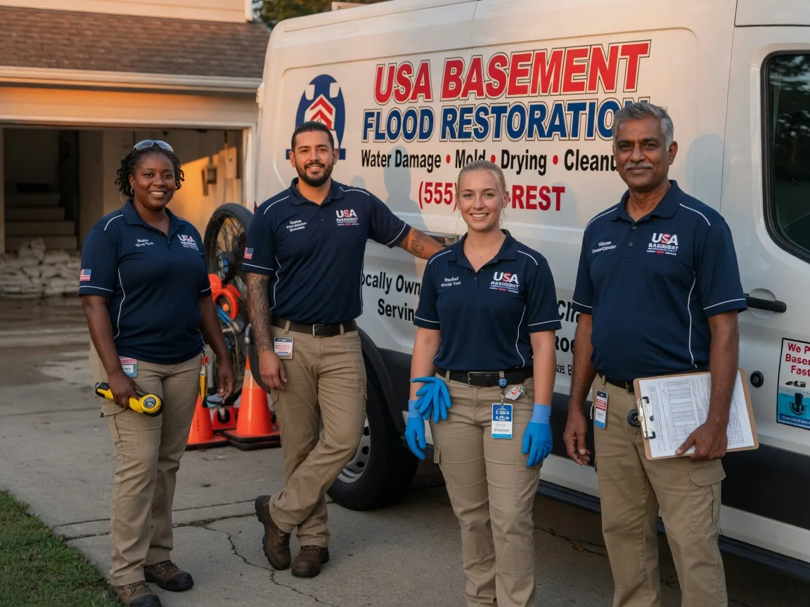 Basement Flood Cleanup company in Lexington, OR