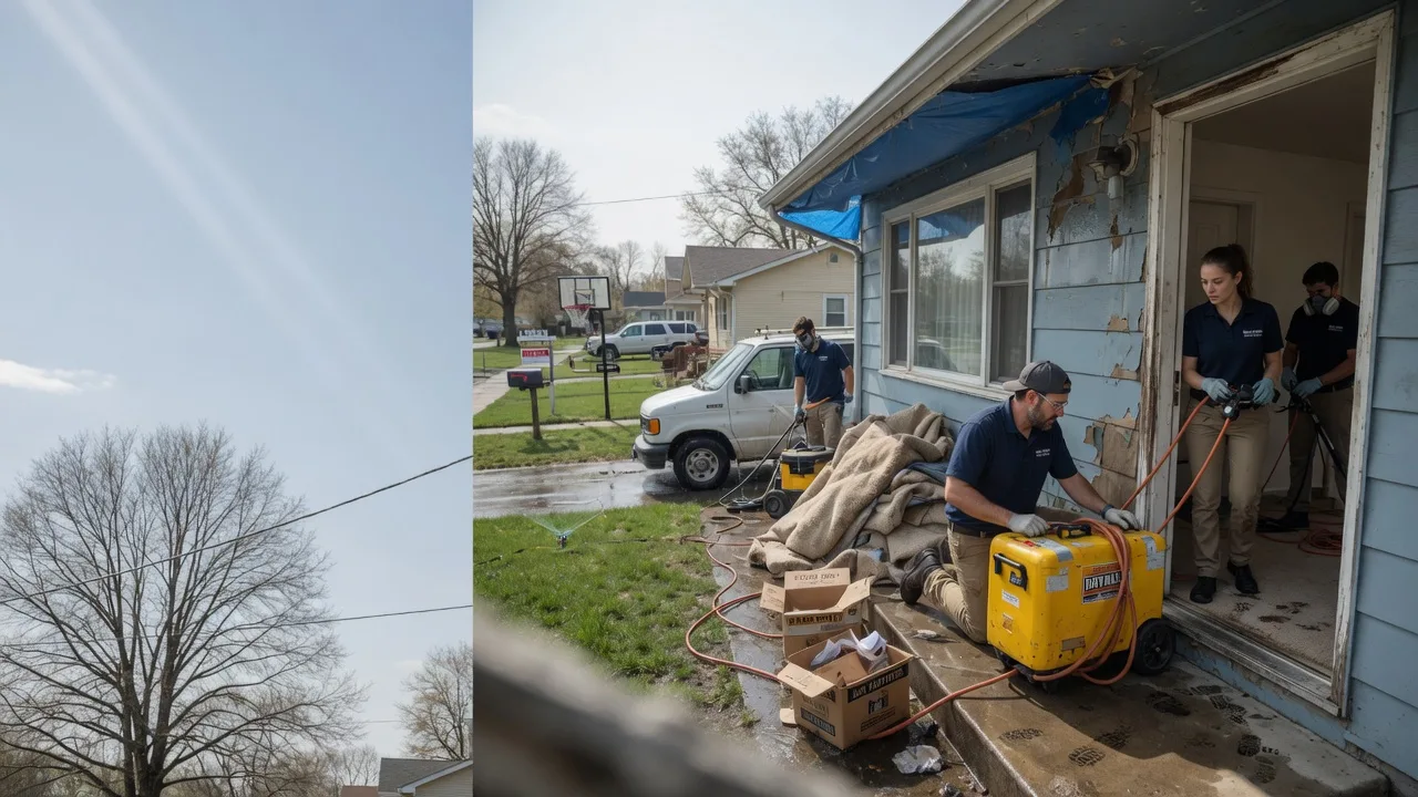 Basement Flood Cleanup in Lexington, OR near me